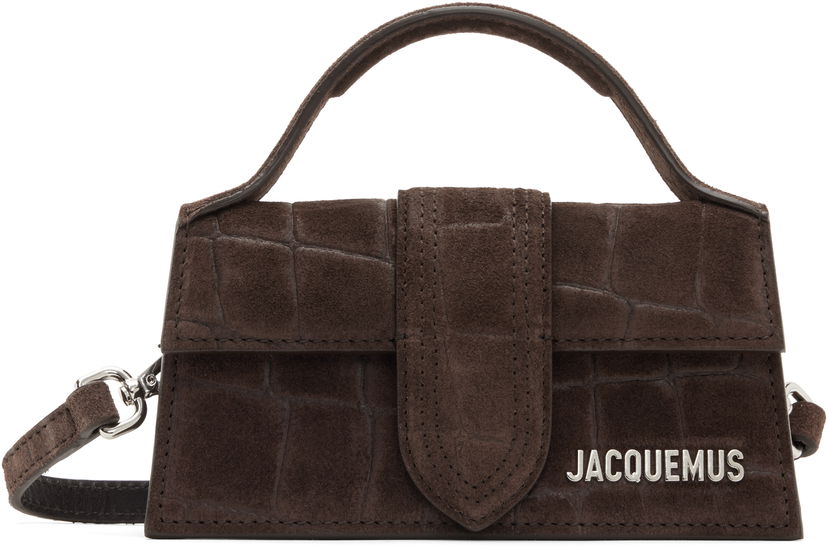 Handväska Jacquemus Jacquemus 'The Bambino' Suede Shoulder Bag Brun | 25E213BA006-3243