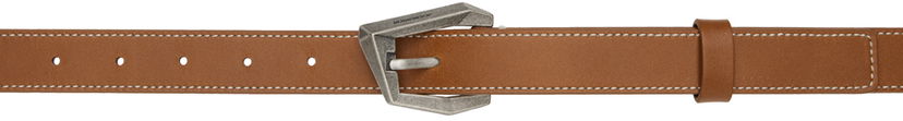 Bälten ADER ERROR Keresto Buckle Leather Belt Brun | BN01SSAC0501BR