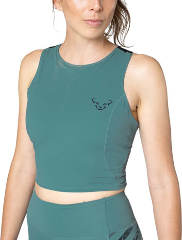 Linne Dynafit Dynafit Trail Crop Top Grön | 08-0000071903-3091, 0