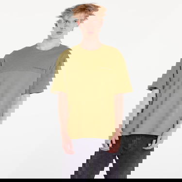 T-shirt CALVIN KLEIN Texture Mix Cotton T-Shirt Dark Juniper Grön | J30J325424 L9N, 0