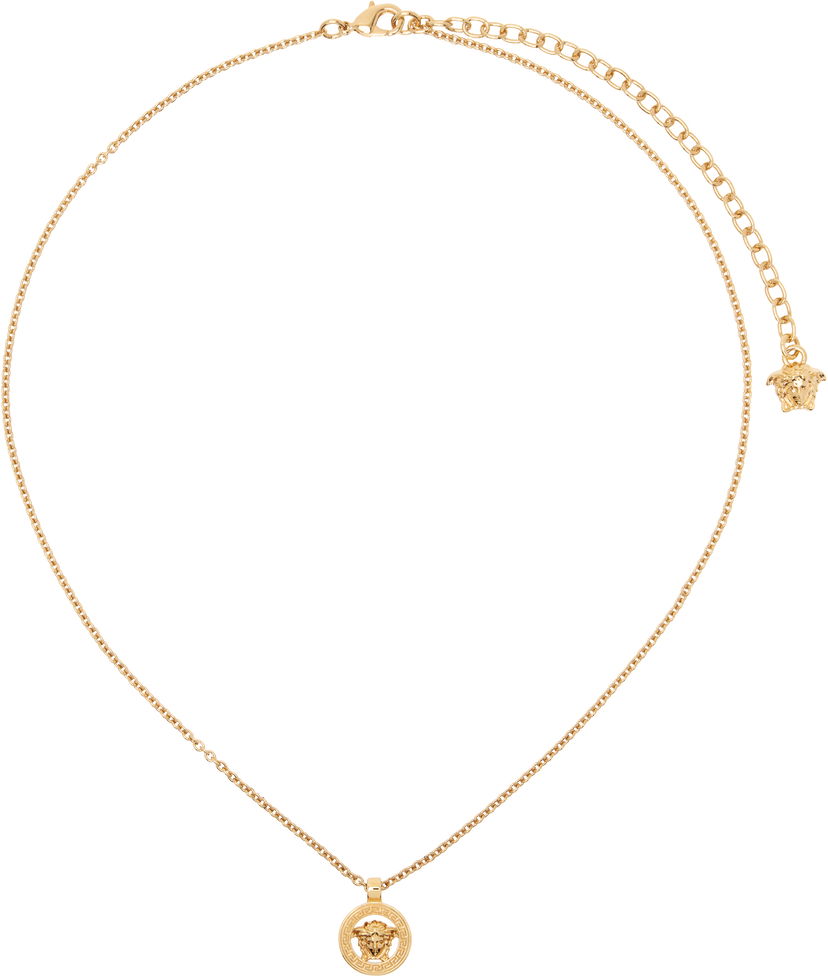 Halsband Versace Versace Medusa '95 Pendant Necklace Metallisk | 1018493_1A00620