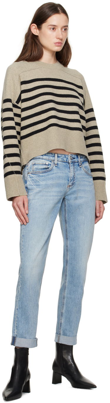 Jeans rag & bone Rag & Bone Dre Boyfriend Jeans Blå | WDD23H2678FUDA, 3