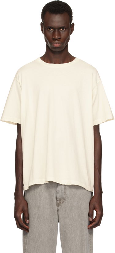 T-shirt John Elliott John Elliott Folsom Cropped T-Shirt Vit | A290M37596A, 0