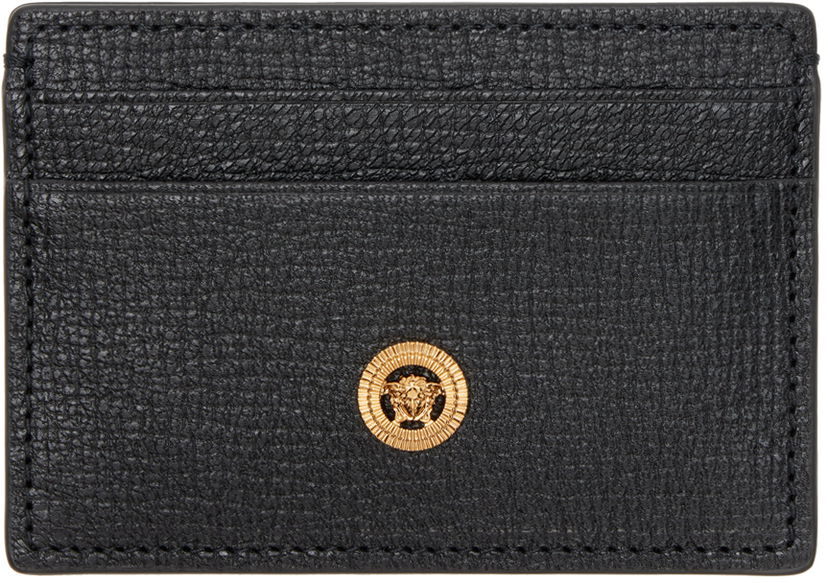 Plånbok Versace Black Medusa Biggie Card Holder Svart | DPN2467_1A10544