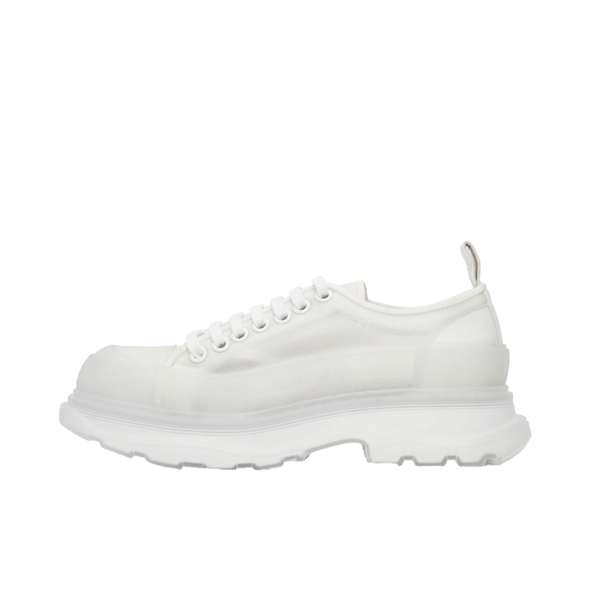 Sneakers och skor Alexander McQueen Mesh Tread Slick Low Sneakers Vit | 662672W4Q31