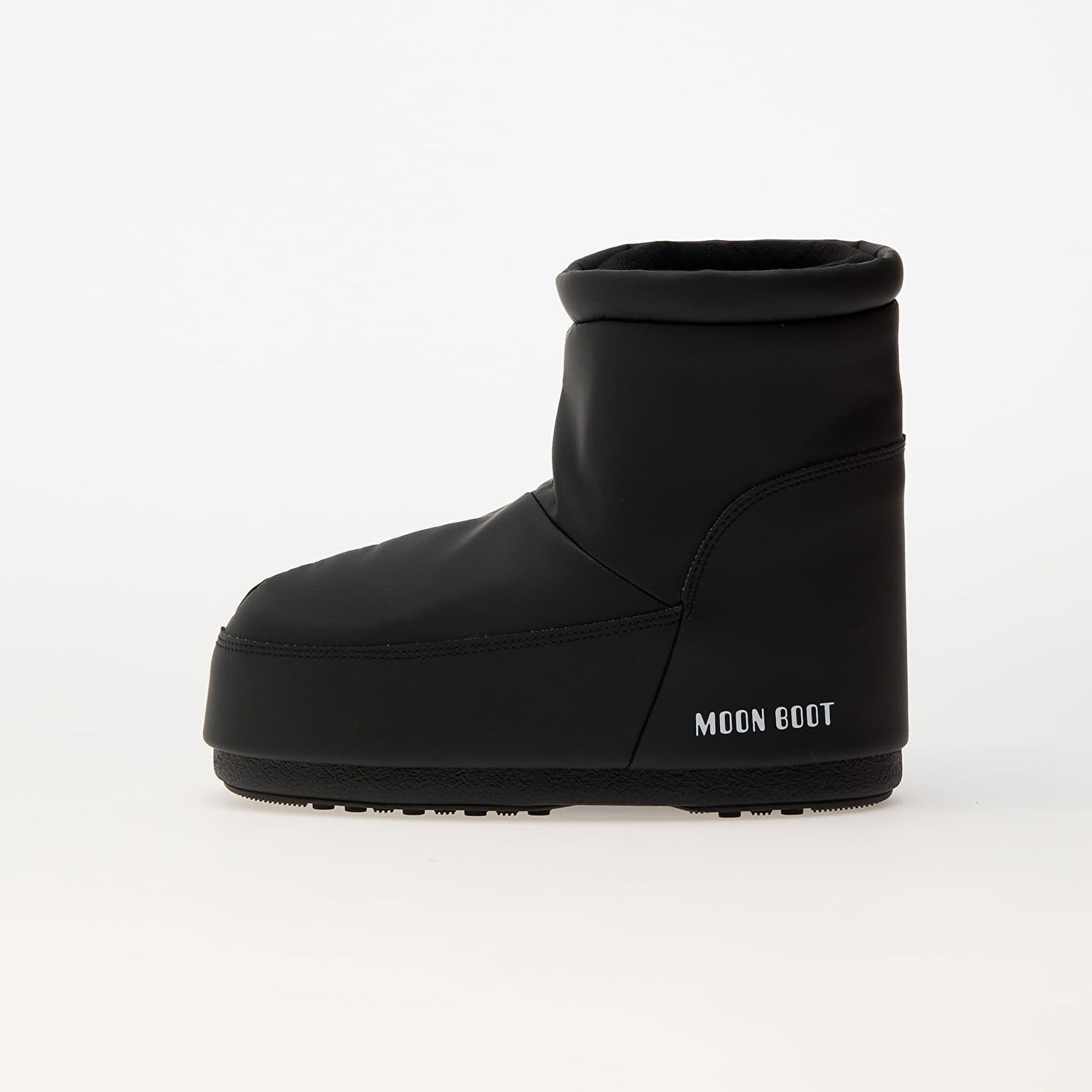 Sneakers och skor Moon Boot Sneakers Icon Low Nolace Rubber Black EUR 36-38 Svart | 80D1409410-N001, 0