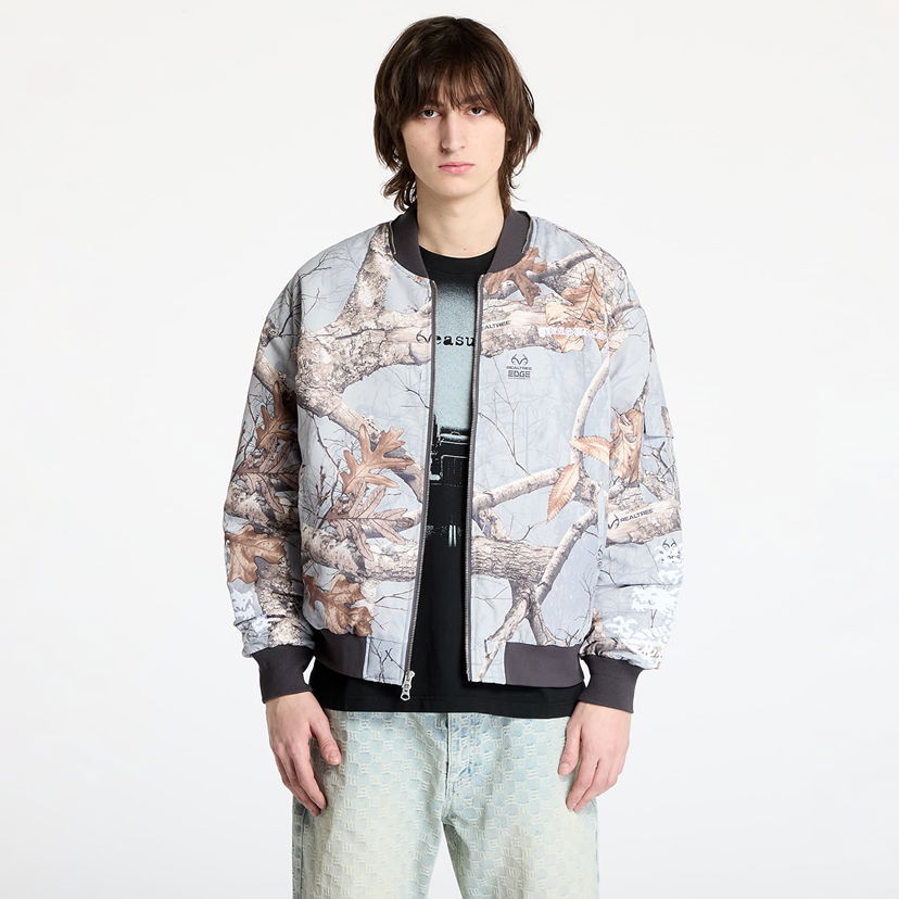Bomberjacka Pleasures PLEASURES Dragon Bomber Jacket Grå | P25SP003 GREY