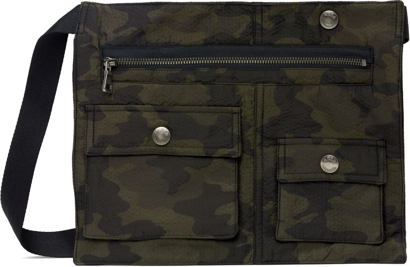 Axelväska Andersson Bell Andersson Bell 3Way Camouflage Pocket Messenger Bag Grön | aaa415m