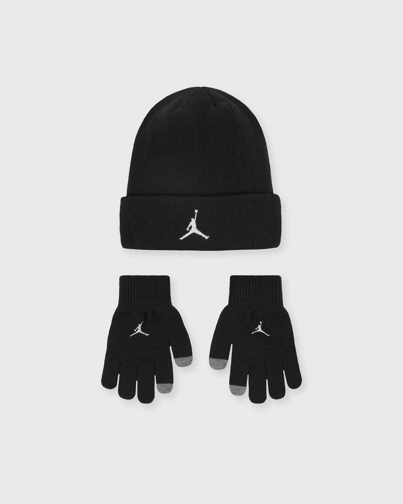 Handskar Jordan Jordan Essentials Beanie and Gloves Set Svart | 9A0836-023