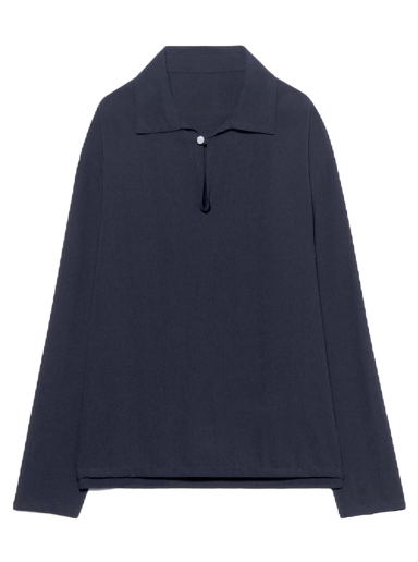 Sweatshirt Jacquemus Le Haut Marin Pullover Sailor Top Mörkblå | 225TO004-1004 380