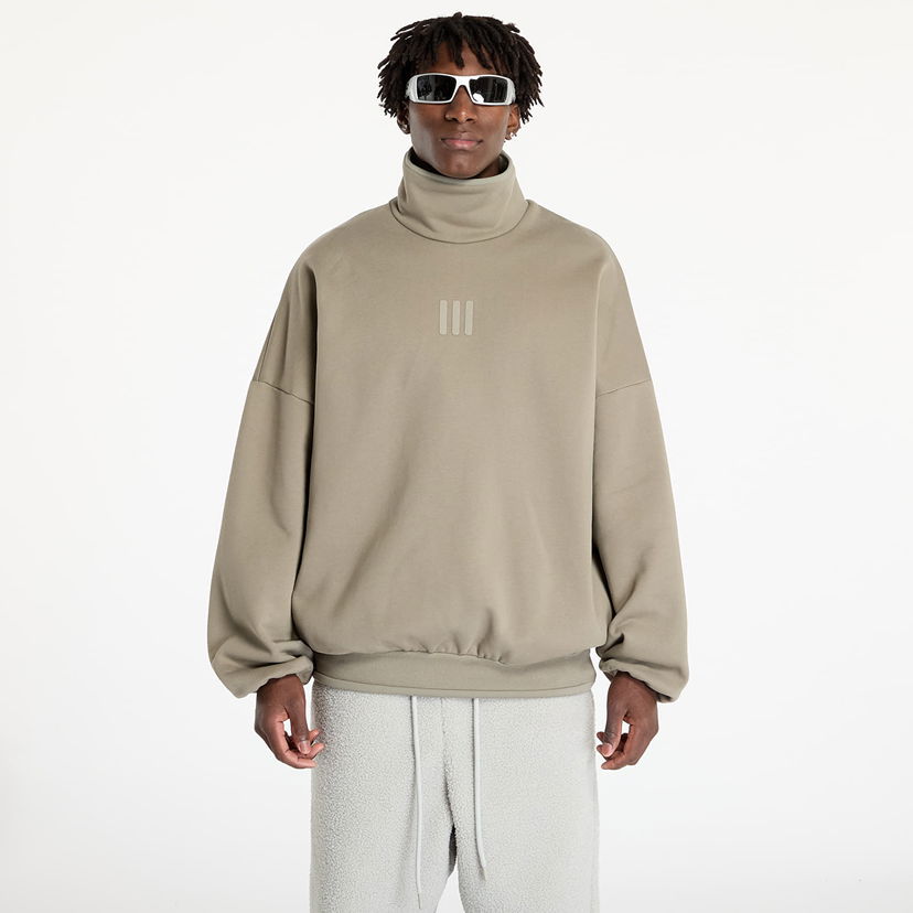 Sweatshirt adidas Originals Sweatshirt adidas x Fear Of God Athletics Fleece Mock Sweatshirt Clay S Beige | IS8743
