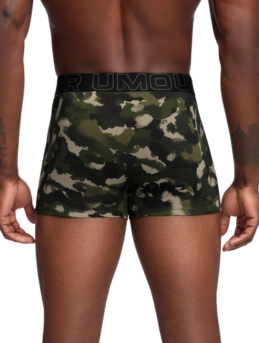 Boxare Under Armour Performance Cotton Boxer Briefs 3-Pack with Print Flerfärgad | 1383892-391, 4