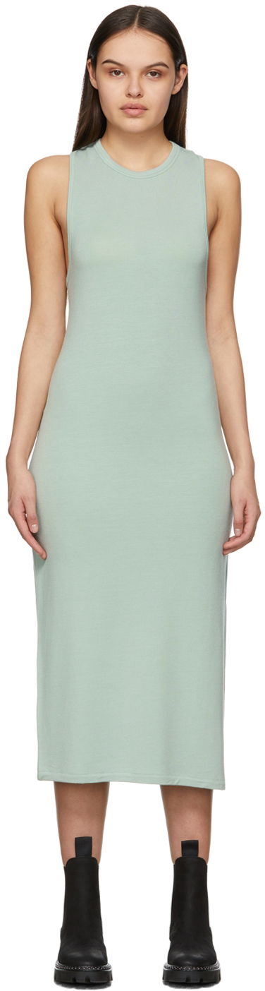 Klä rag & bone Archetype Sydney Mid-Length Dress Grön | WCC21H3155CT155