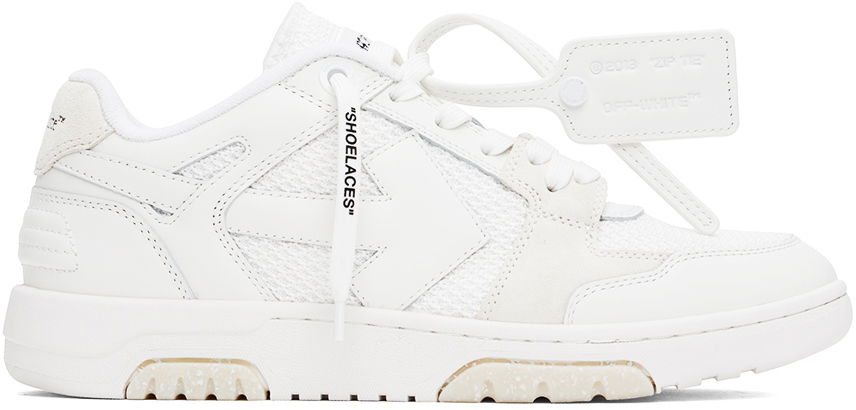 Sneakers och skor Off-White Slim Out Of Office Vit | OMIA243C99LEA0020101, 0