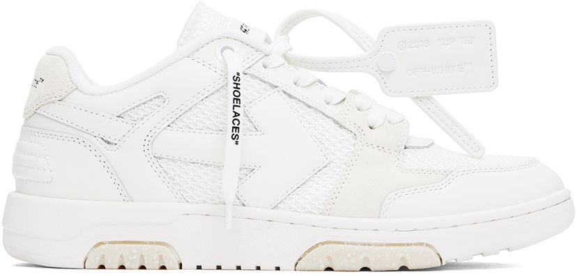 Sneakers och skor Off-White Slim Out Of Office Vit | OMIA243C99LEA0020101
