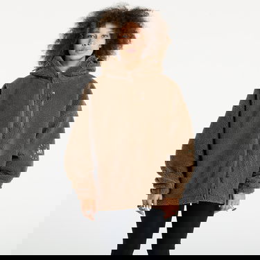 Sweatshirt adidas Performance Fleece Full-Zip Hoodie by Stella McCartney Brun | KA0646, 1