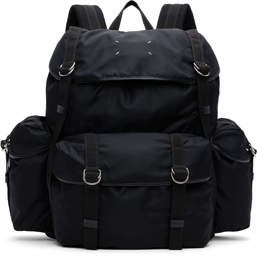 Ryggsäck Maison Margiela XL High Tech Backpack Svart | SB2WA0013 P6763