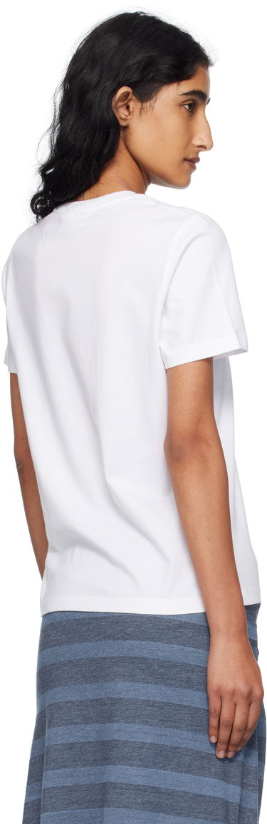 T-shirt MAISON KITSUNÉ Maison Kitsuné Fox Head T-Shirt Vit | PW00113KJ7026, 2