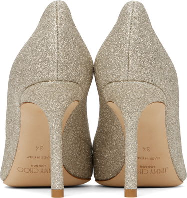 Sneakers och skor Jimmy Choo Jimmy Choo Romy 85 Glitter Heels Metallisk | ROMY 85 DGZ, 1