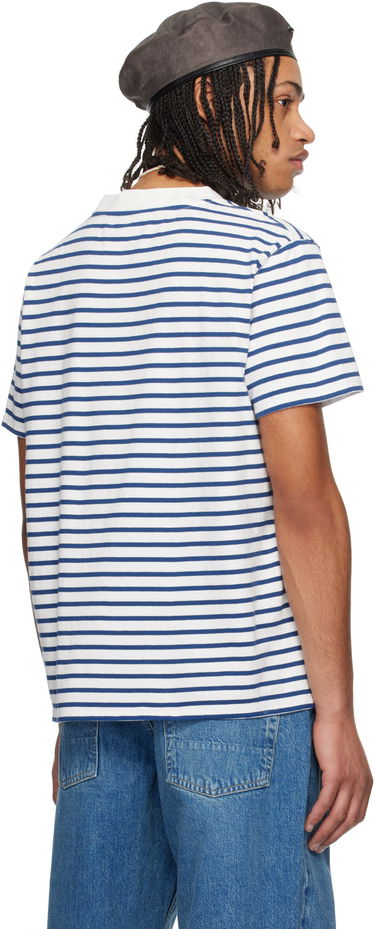 T-shirt OUR LEGACY OUR LEGACY Bliss Striped T-Shirt Vit | M2256BG, 2