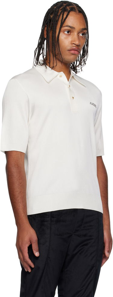 Polotröja AMIRI AMIRI Spirit Polo Svart | AMKNPO1067, 4