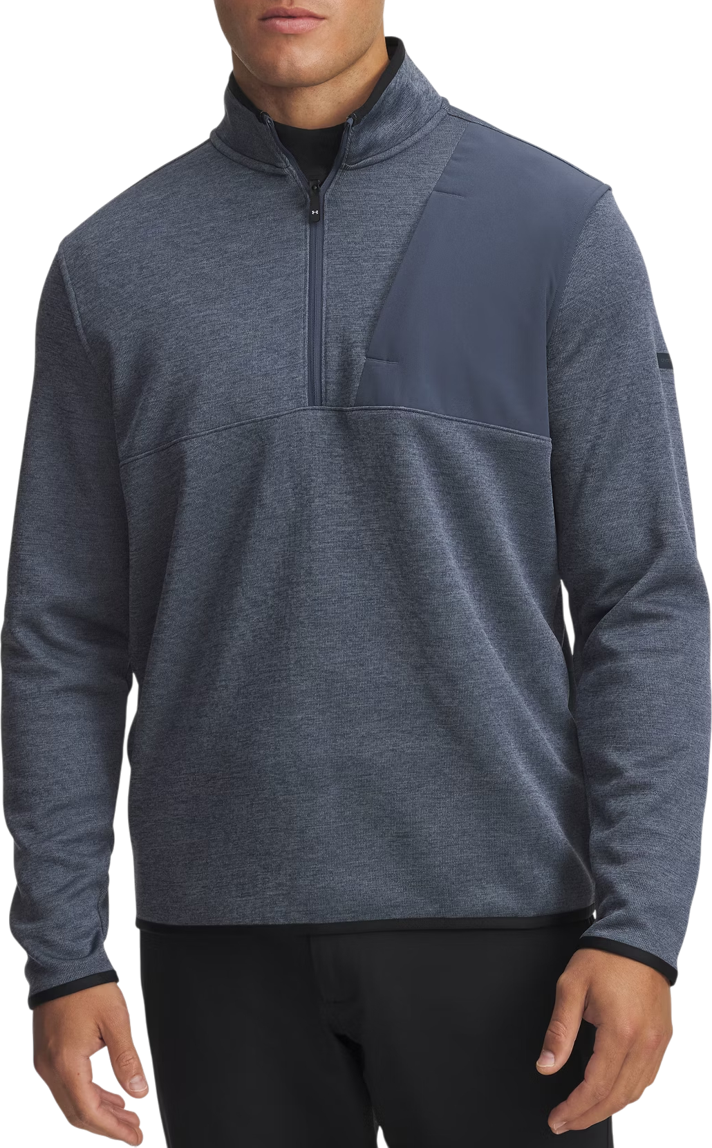 Sweater Under Armour Drive SweaterFleece Half-Zip Pullover Blå | 6005671-044, 0
