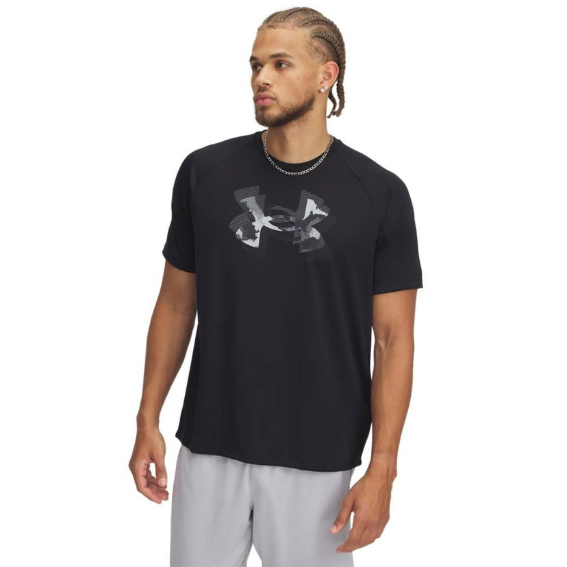 T-shirt Under Armour Under Armour Tech Print T-Shirt Svart | 1390208-001