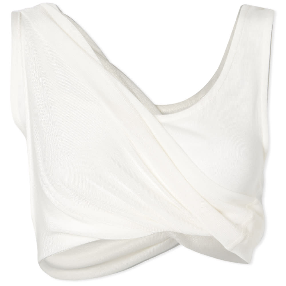 Linne HERON PRESTON Twisted Vest Top Vit | HWAD044S23JER0010100, 0