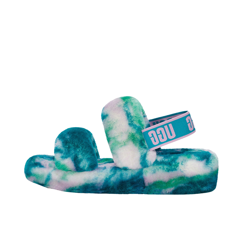 Sneakers och skor UGG Oh Yeah Slide Marble Aquatic Turkos | 1122555-AQBL