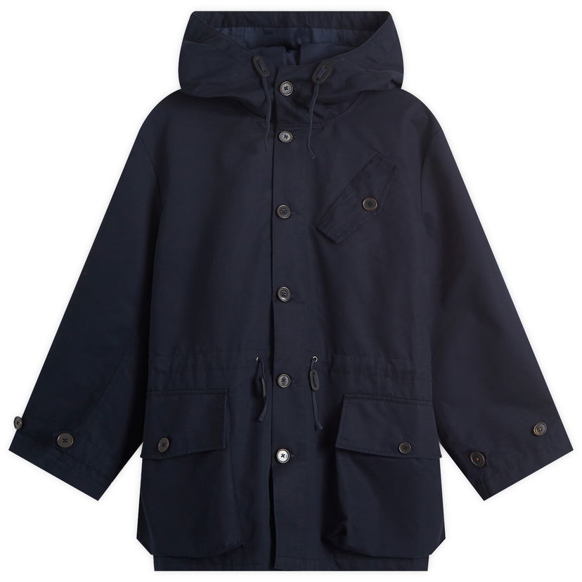 Regnrock Universal Works Universal Works Boston Parka Jacket, Size Large Mörkblå | P31102-NVY
