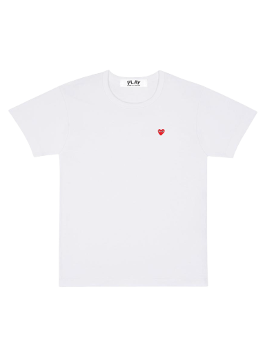 T-shirt Comme des Garçons PLAY Mini Heart T-Shirt Vit | P1T108 2