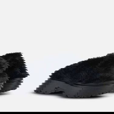 Sneakers och skor Hogan Hogan H644 Chunky Faux Fur Mule Svart | HXW6440FC303H6B999, 1