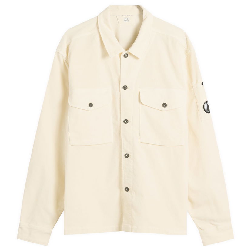 Skjorta C.P. Company C.P. Company Corduroy Overshirt Beige | 19CMOS072A-006410O-402