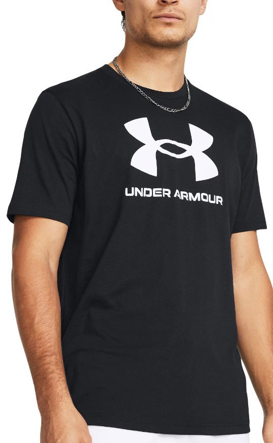 T-shirt Under Armour UA SPORTSTYLE LOGO UPDATE SS-BLK Svart | 1382911-001