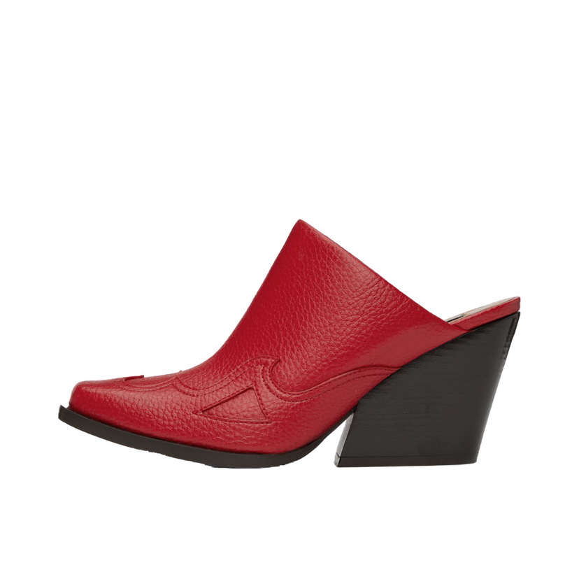 Sneakers och skor Stella McCartney Cowboy Cloudy Wedge Mules Röd | 810156AP0160