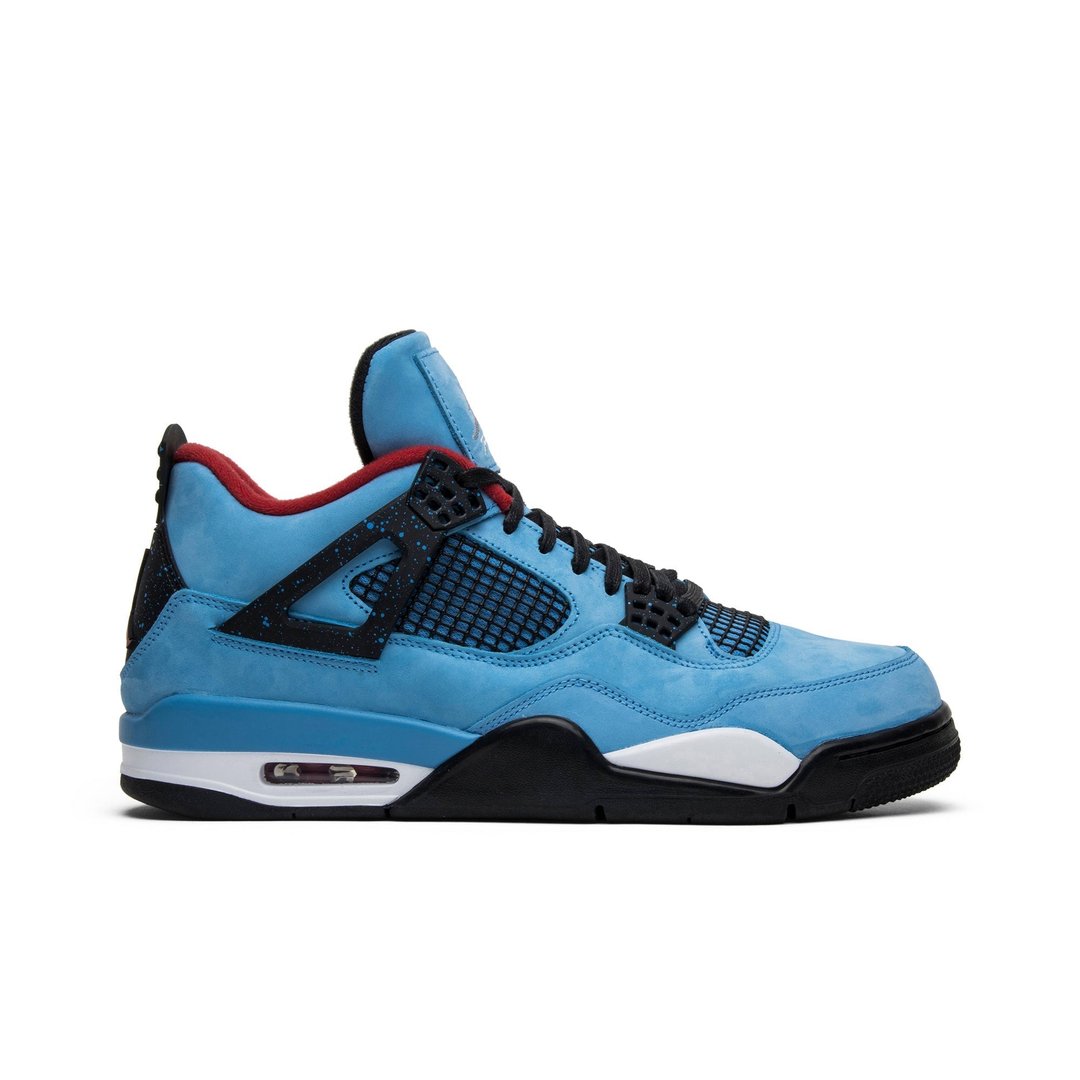 Sneakers och skor Jordan Travis Scott x Air Jordan 4 Retro "Cactus Jack" Blå | 308497-406, 0