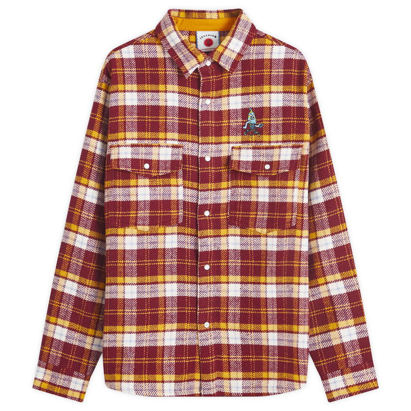 Skjorta BBC IceCream ICECREAM Flannel Overshirt Röd | IC24319-RD
