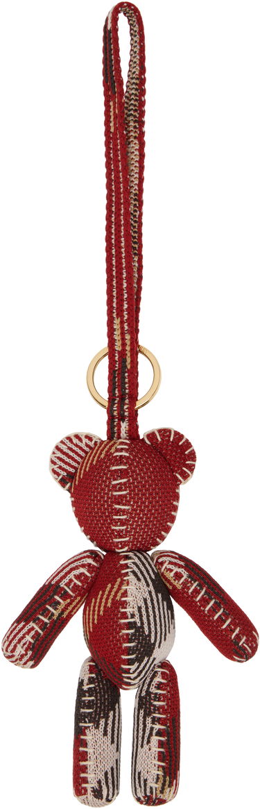 Nyckelringar Burberry Burberry Thomas Bear Charm Keychain Röd | 8103333, 1