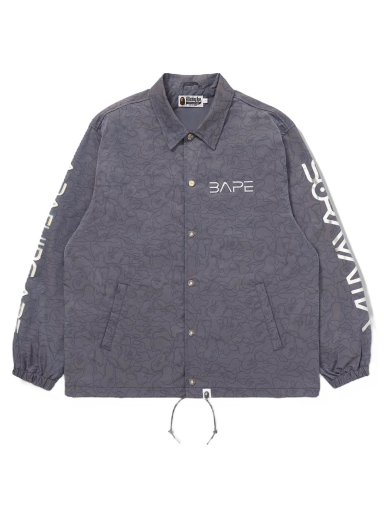 Jacka BAPE Hajime Sorayama x Shark Coach Jacket Grå | 001LJH231914
