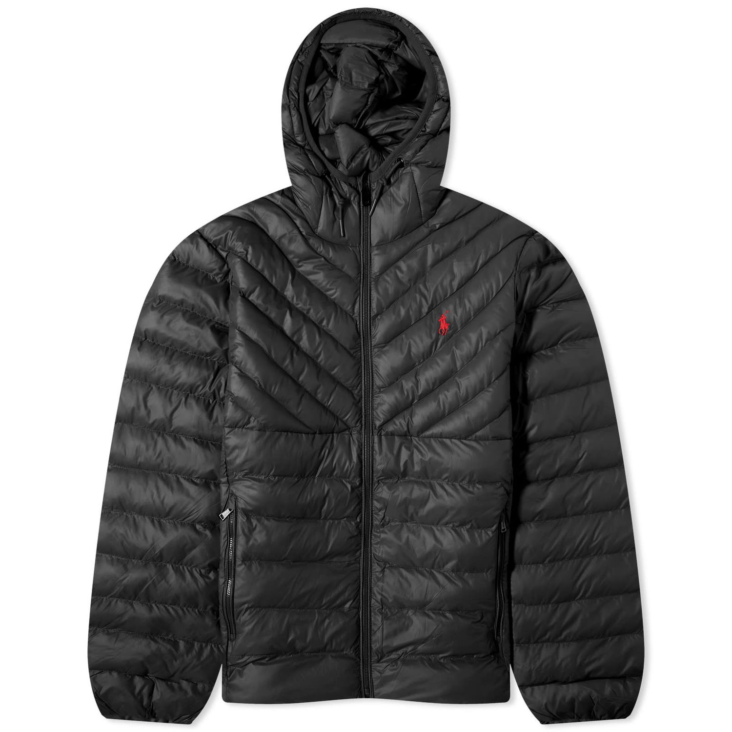 Jacka Polo by Ralph Lauren Polo Ralph Lauren Chevron Insulated Hooded Svart | 710920283002, 0