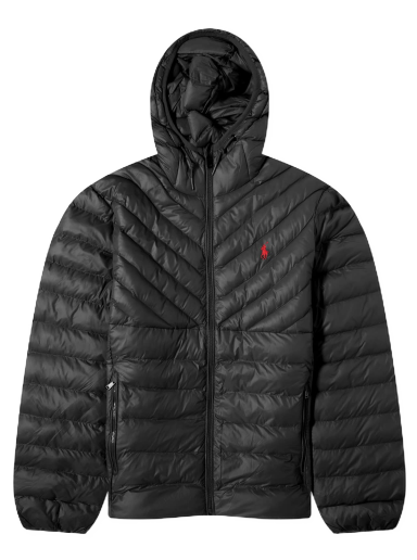 Jacka Polo by Ralph Lauren Polo Ralph Lauren Chevron Insulated Hooded Svart | 710920283002