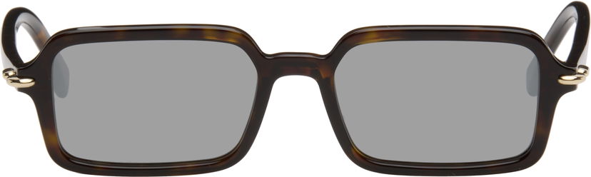 Solglasögon FENDI Rectangular Frame Selliera Sunglasses Brun | FE40174IM5152C 840126860320