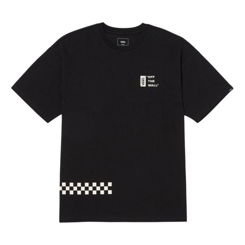 T-shirt Vans Workwear Logo T-Shirt Svart | VN000GQCBLK