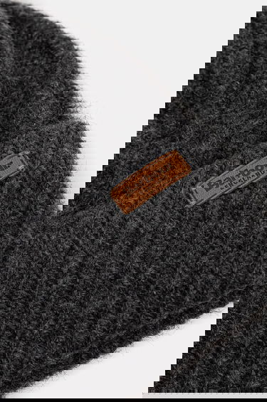 Mössa Barbour Cable Knit Pom Beanie Grå | LHA0555, 4