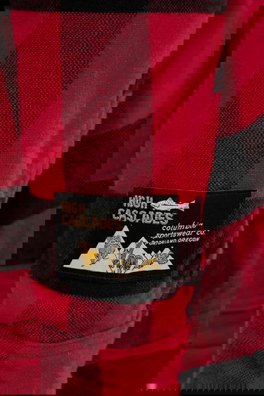 Jacka Columbia High Cascades Shirt Jacket Röd | 2138401, 4