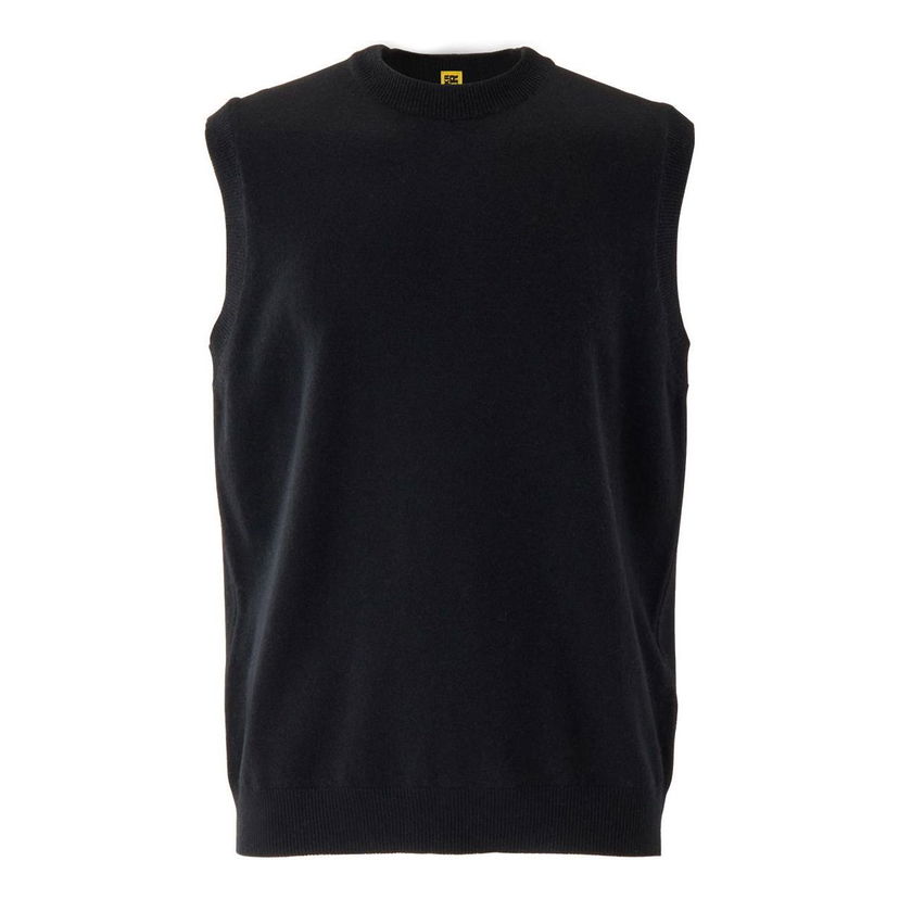 Sweater Onitsuka Tiger Knit Vest Svart | 2183B366-001