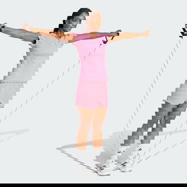 Linne adidas Performance AEROREADY Train Essentials V-Neck T-Shirt Rosa | JN4661, 1