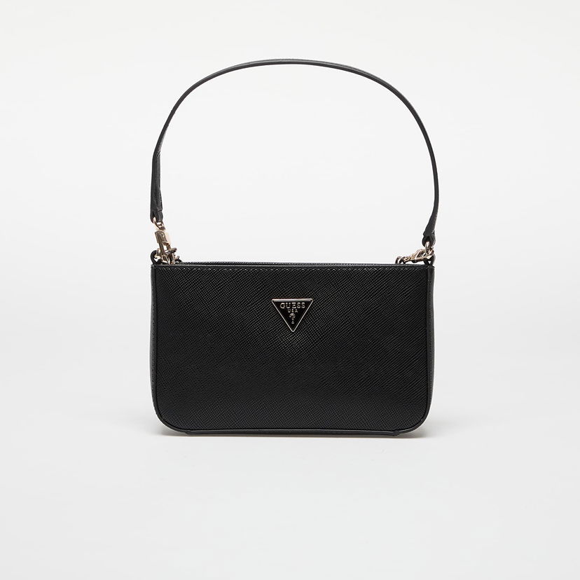 Axelväska GUESS GUESS Noelle II Mini Top Zip Shoulder Bag Svart | HWZG9672720-BLA
