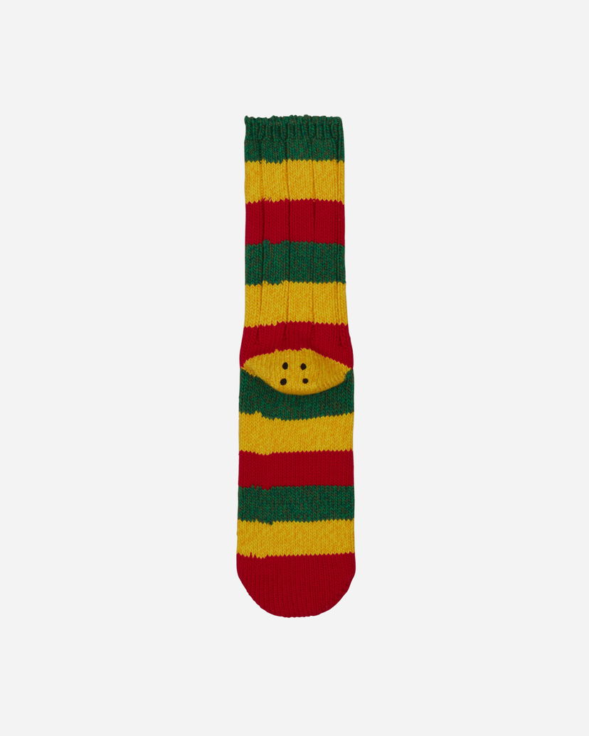 Strumpor KAPITAL Rainbowy Happy Heel Socks Flerfärgad | EK-1365XS 1
