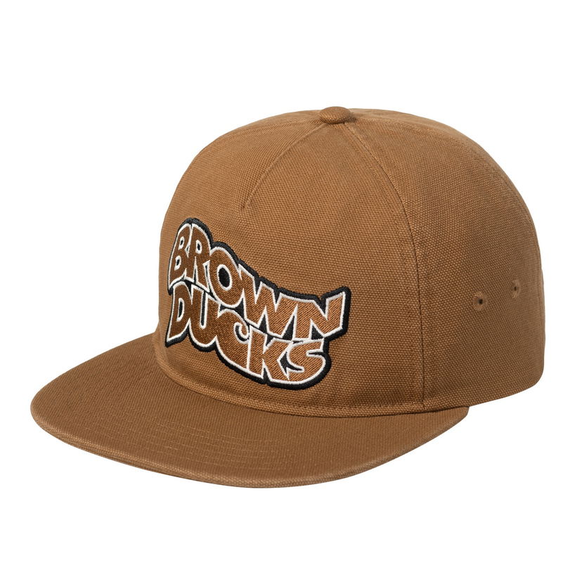 Keps Carhartt WIP Canvas Cap With Embroidered Logo Brun | I033922_2